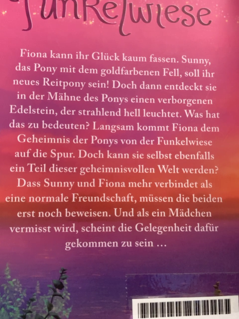   Buch Die Funkelponys Eine Freundin für Sunny 