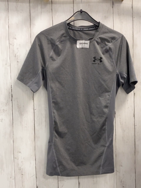 Under Armour  Sportshirt Gr. 158/164  grau schwarzes Label 