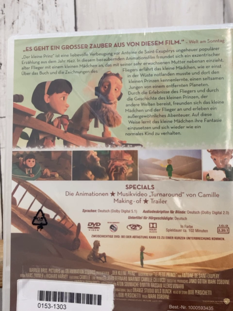neu  DVD  Der kleine Prinz 