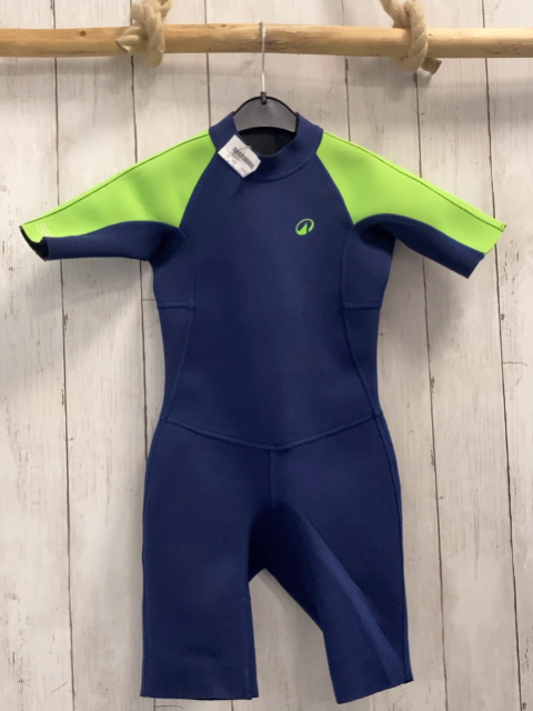 Decathlon Neoprenoverall Gr. 128  blau grün