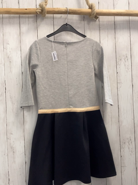 Vingino Kleid Gr. 152  graues Oberteil schwarzer Rock