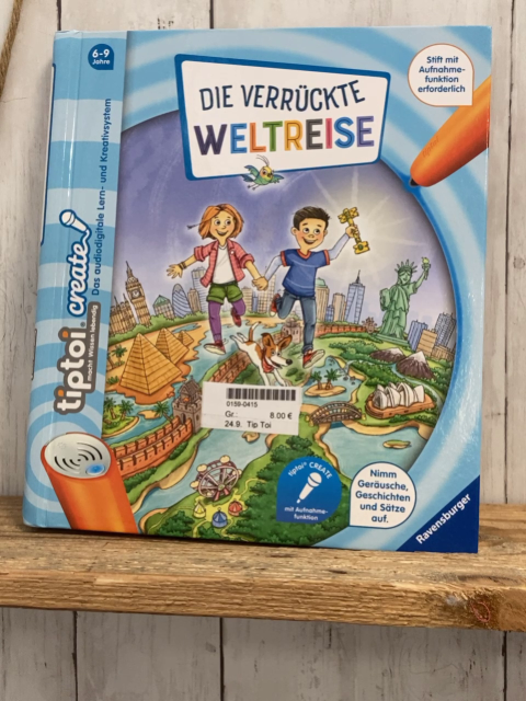 Tip Toi  Pappbuch Die verrückte Weltreise