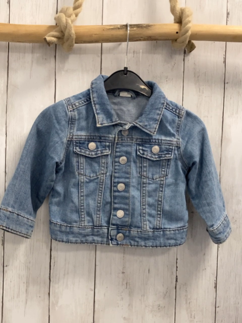 H&M  Jeansjacke  Gr. 80  blau 