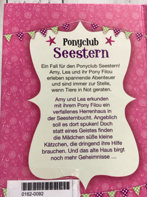   Buch Ponyclub Seestern Kätzchen suchen ein Zuhause 