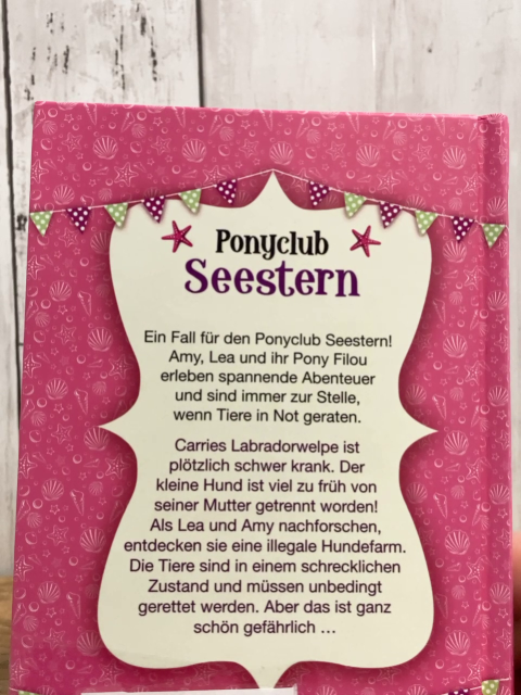   Buch Ponyclub Seestern Welpen in Gefahr 