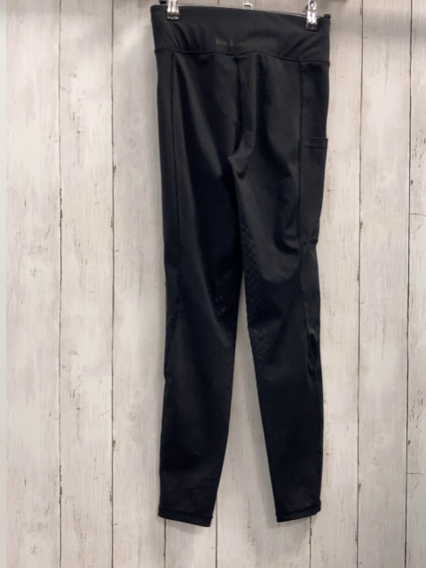   Reitleggings  Gr. 158  schwarz mit Gumminoppen 
