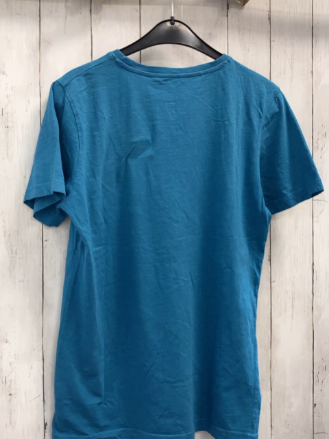 Sphere Pro  T-Shirt Gr. M  blau rundes Bild mit Bergen + Zelt 