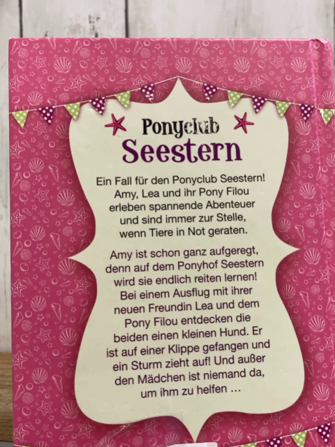 Ponyclub Seestern  Buch Rettung für den kleinen Hund 