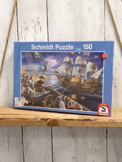 neu  Puzzle  Gr. 150  Piratenschiffe 