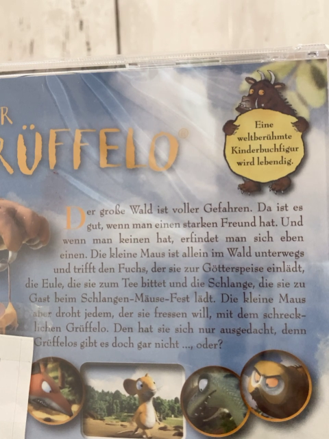 neu  CD Der Grüffelo 