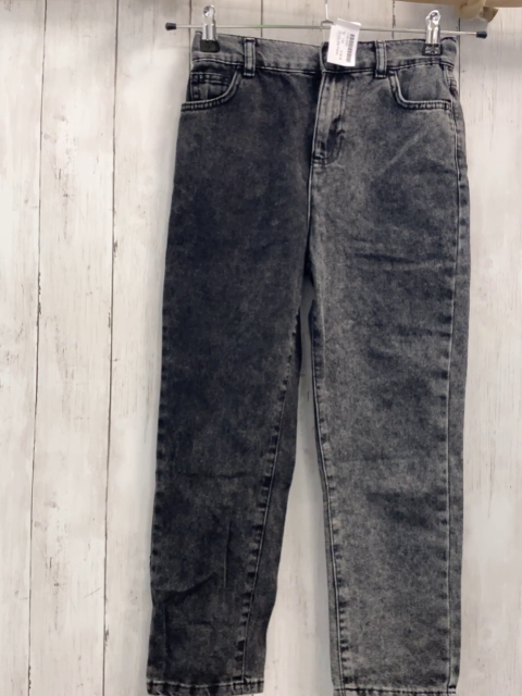 De Facto  Hose  Gr. 134  grau Jeans Bund verstellbar 