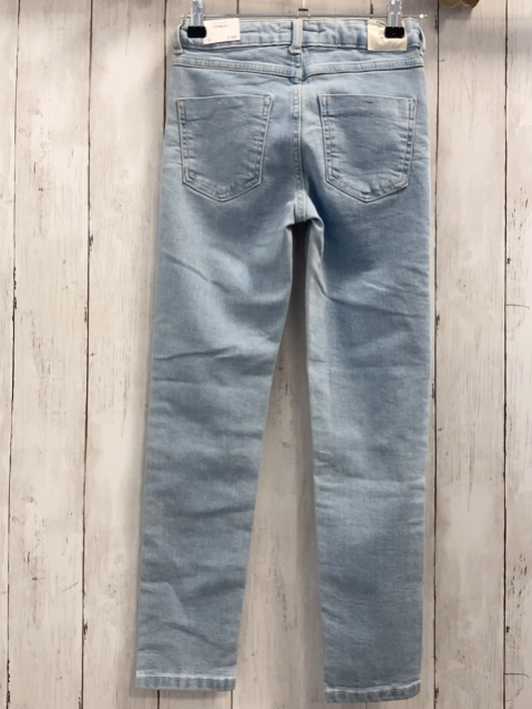 neu Mango  Hose  Gr. 134  hellblau Jeans Bund verstellbar 