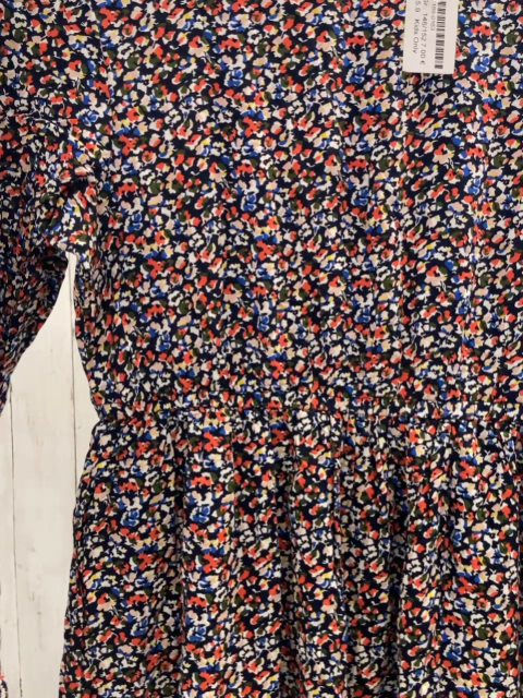 Kids Only  Kleid  Gr. 146/152  schwarz bunte Blumen 