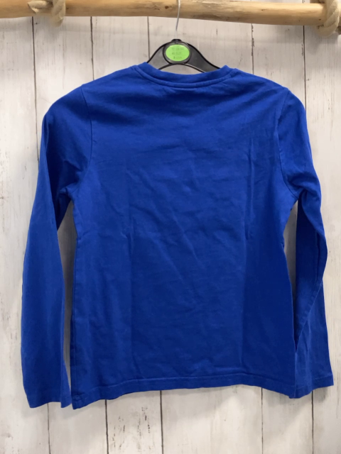 G-Star  Langarmshirt  Gr. 140  blau Schrift 