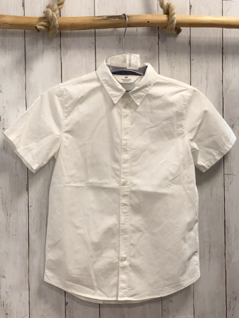 H&M  Sommerhemd  Gr. 146  weiß 