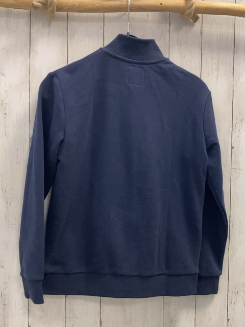 Okaidi  Sweatjacke  Gr. 152  blau + rot blau weiße Bruststreifen 