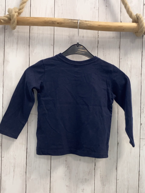 Blue Seven Langarmshirt  Gr. 92  blau Dinos Schrit 