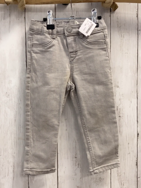 H&M  Hose  Gr. 80  hellgrau Jeans Bund verstellbar 