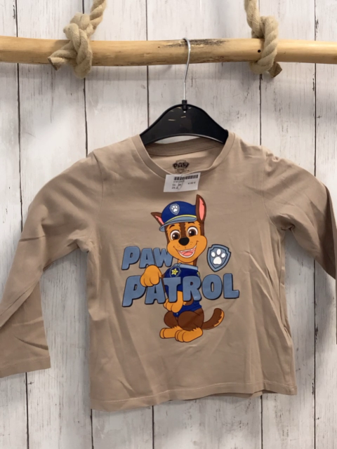   Langarmshirt  Gr. 98  sand Paw Patrol 