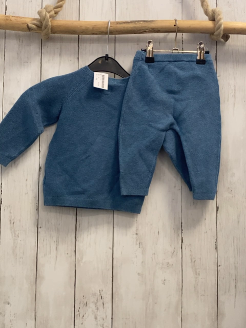 2tlg  Pullover + Leggings  Gr. 74  hellblau 