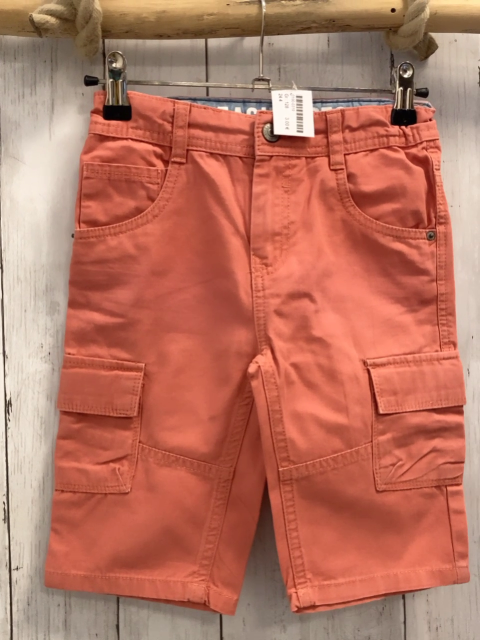   Shorts  Gr. 128  koralle aufgesetzte Taschen Bund verstellbar 