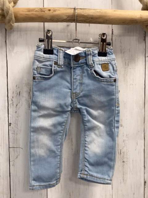 Ducky Beau  Hose  Gr. 62  blau Jeans  Bund verstellbar 