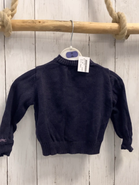 Esprit  Strickjacke  Gr. 68  blau 