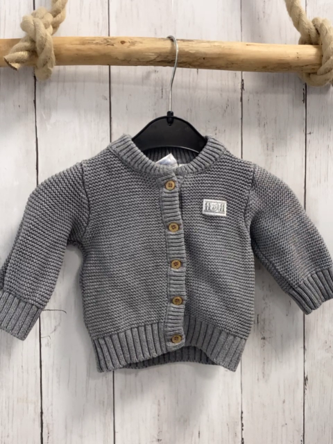Feetje  Strickjacke  Gr. 62  grau 