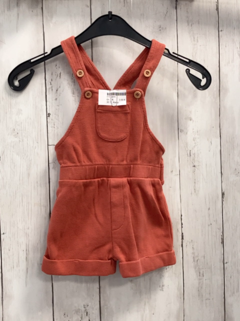 Alana  Playsuit  Gr. 74  rostrot Struktur 
