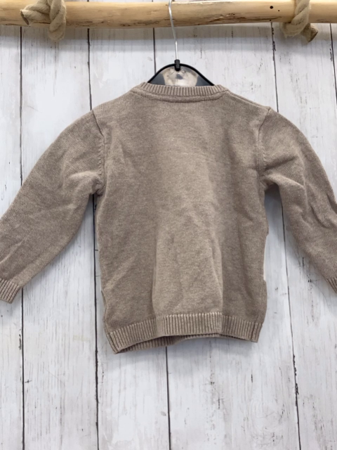   Pullover  Gr. 80  sand Strick 2 Hasen 