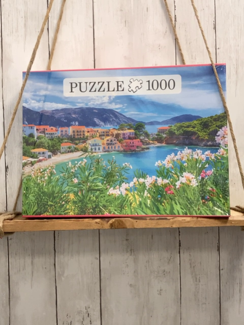 neu  Puzzle 1000 Teile  Kevalonia Griechenland 