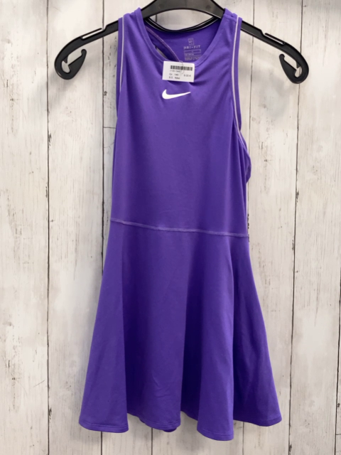 Nike Tenniskleid Gr. 146  lila weißes Logo