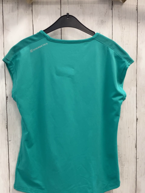 Energetic  Sportshirt  Gr. 140  türkis Schrift 