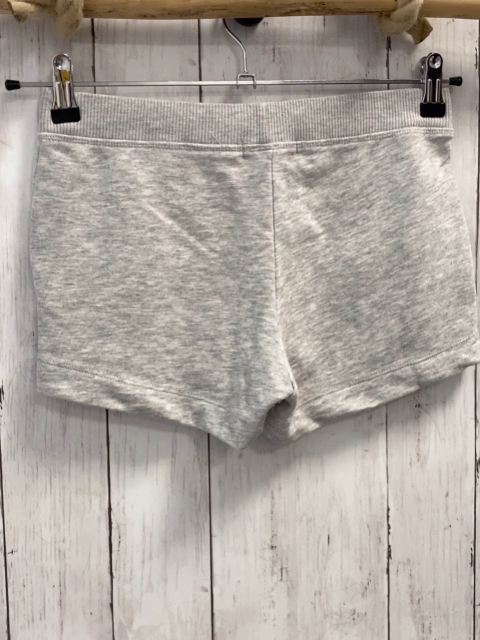 H&M  Shorts  Gr. 146  hellgrau Schrift weiße Kordel 