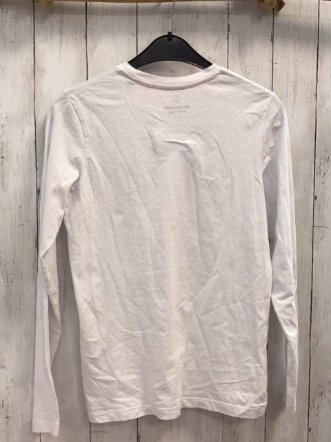 Jack & Jones  Langarmshirt  Gr. 158/164  weiß Schrift 