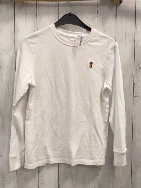 Next  Langarmshirt  Gr. 152  weiß 