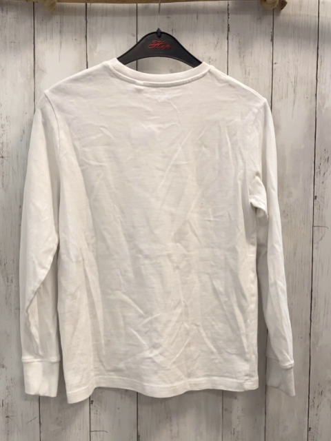 Next  Langarmshirt  Gr. 152  weiß 