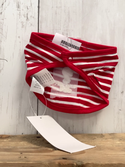 neu Jacky Lätzchen/Halstuch  rot weiß gestreift