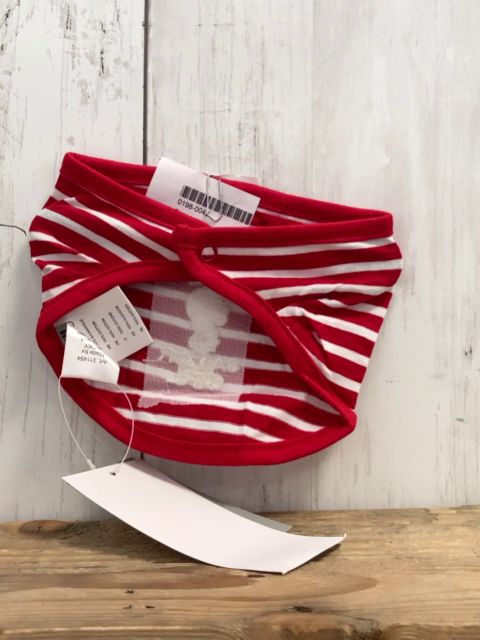 neu Jacky /Halstuch Lätzchen rot weiß gestreift