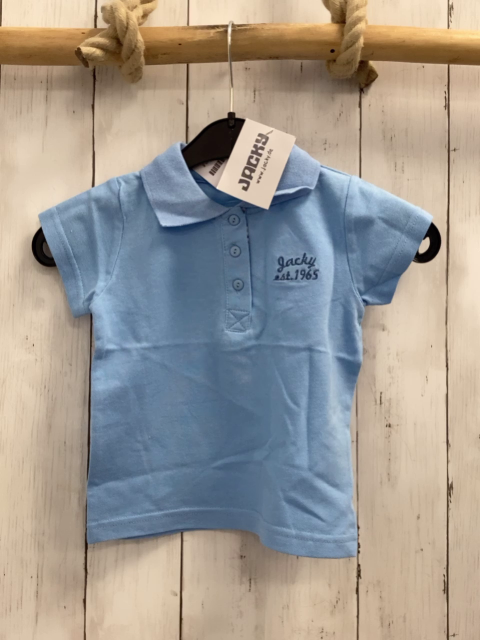 Jacky neu T-Shirt Gr. 80  blau Polokragen