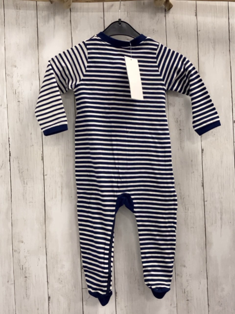 Jacky neu Strampler Gr. 74  blau weiß gestreift