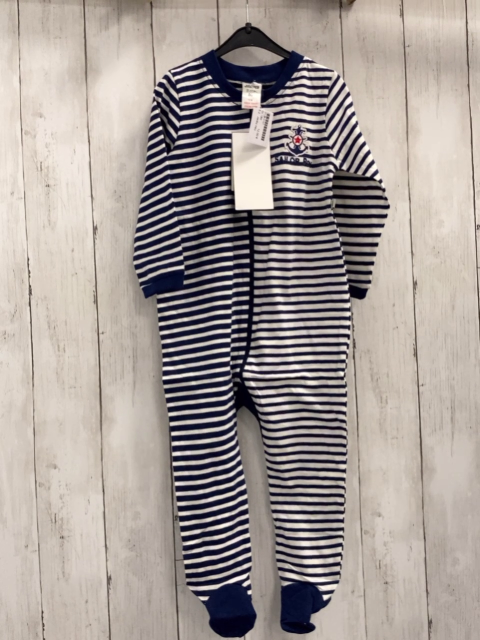 Jacky neu Strampler Gr. 80  blau weiß gestreift