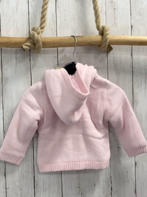 Boboli neu Strickjacke Gr. 74  rosa grauer Stern warme Fütterung