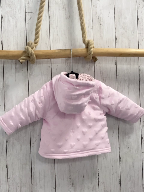 Jacky neu Sweatjacke Gr. 62  rosa Nicky Herzen