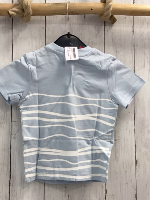 Boboli neu T-Shirt Gr. 80  hellblau weiße Streifen Schiffe