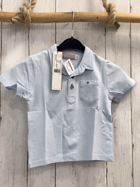 Boboli neu T-Shirt Gr. 80  hellblau Polokragen