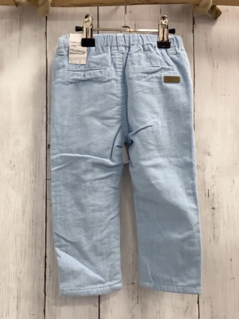 Boboli neu Hose Gr. 80  hellblau Kord gefüttert Bund verstellbar