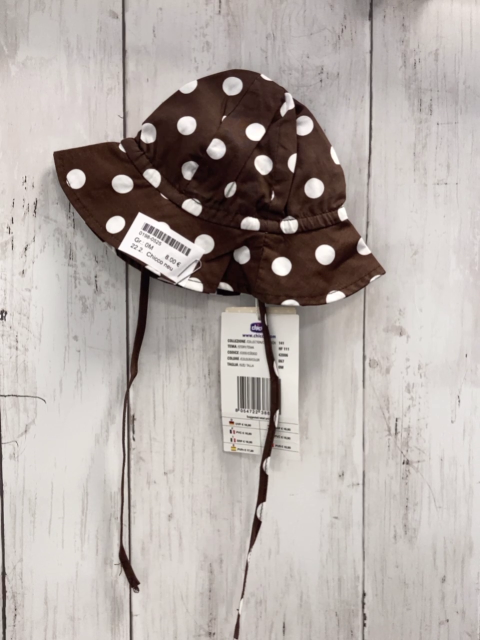 Chicco neu Sommerhut Gr. 0M  braun weiße Punkte