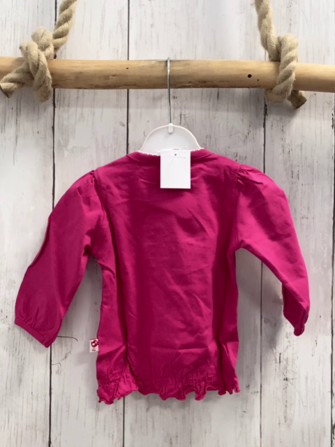 blue seven neu Langarmshirt Gr. 56  pink Schrift Blumen