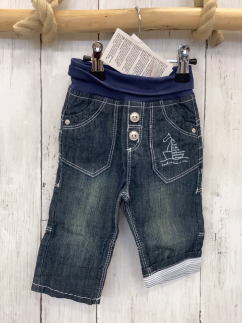 blue seven neu Hose Gr. 56  blau Jeans weiße Nähte